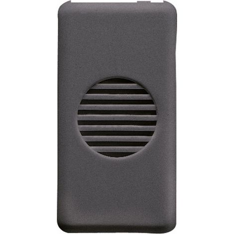 Gewiss ronzatore serie civile universale versione con tasto nero 230v -50hz 8 va system black