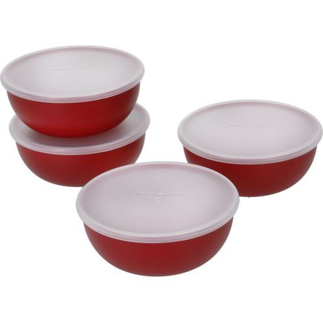 KitchenAid Schalen de pinch Schalen, 4 Stück, 23 g, empire rot, verpackt