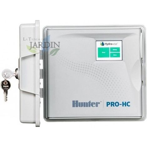 Außen-Bewässerungscomputer Wifi Hydrawise 12 Zonen Hunter 24V, PHC-601E