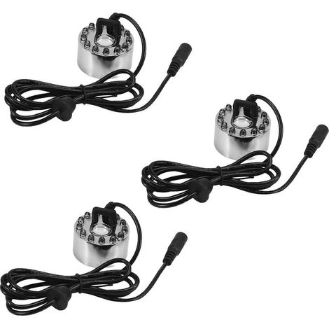 atomiseurs ultrasoniques, adaptés aux fontaines, bassins, etc., avec 12 lumières LED. (1/5)