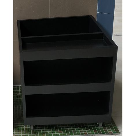 CARRELLO PORTA BIANCHERIA CON VASCHETTA PORTA OGGETTI - ANTONIO LUPI (1/2)
