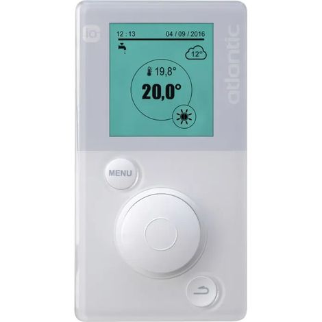 Modulierendes Thermostat Navilink A75 (verkabelte Stromversorgung) für Wärmepumpe Alféa - ATLANTIC - 074213 (1/5)