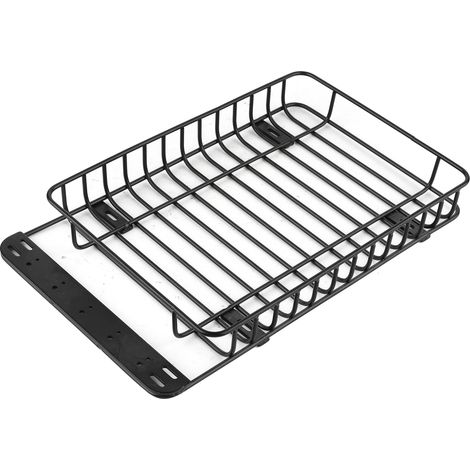 Support de toit métallique léger pour bagages, pièces auto pour Axial SCX10 III TRX‑4 voiture RC 1/10 (1/5)