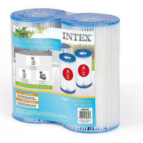 INTEX 29002 – 2 Typ-A-Kartuschen, Schwimmbad (1/4)