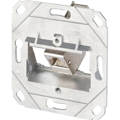 Prise réseau encastré insert CAT 6a 1 port Metz Connect 1309111200-E R03965 (1/2)