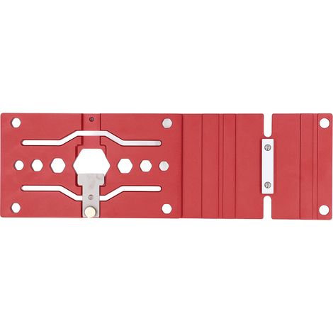 Fermo angolare per sega a binario per legno, accessorio per binario di guida circolare quadrato a 90°, 340 mm (1/5)