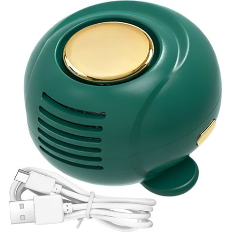 Petit ventilateur à pince rechargeable , sans pales , ultra-silencieux , réglable , puissant , fonct (1/5)