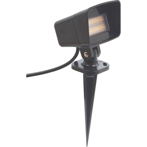 PICA JARDIN SERIE MANTUS 5W 555Lm 4000K (LUZ NATURAL) IP65 78x85x230mm NEGRO (1/4)