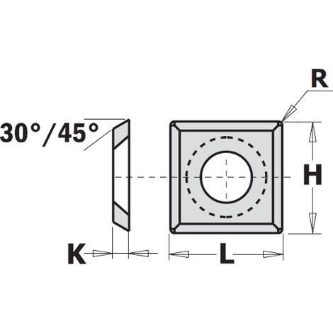 790.120.20 COUTEAU RÉVERSIBLE (4/35°) 12x12x1,5mm R0,75 B=4 HW-K1920