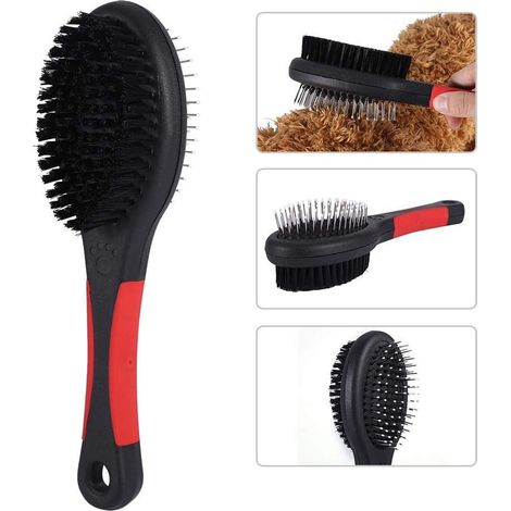 Self-Cleaning Dog and Cat Brush, Long or Short Hair Dog and Cat Brush Effectively Removes and Eliminates Dust and Dead Hair 8.1  2.2inch (1/5)