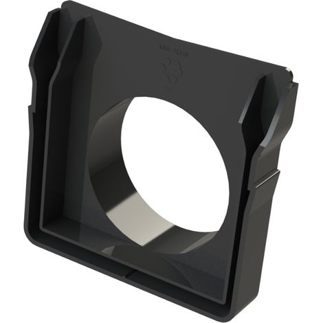 Accessoires pour caniveaux AquaDrain BIG et TOP Stone - 100/100 - LINE ECO - Sortie horizontale - 75 mm