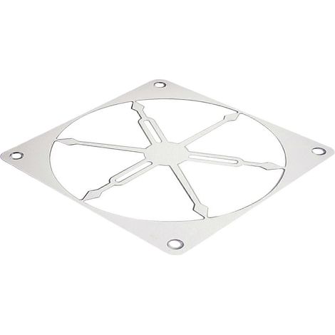 Cache-poussière lavable et facile à installer pour ventilateurs d'ordinateur, protection pour ventilateur, plaque de refroidissement en aluminium, argent (1/5)