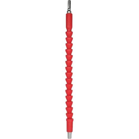 Kit de rallonge perceuse à arbre flexible avec tournevis hexagonal magnétique souple (1 pièce) -