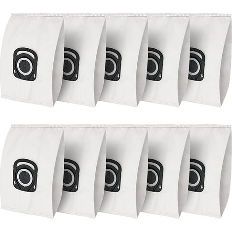 Lot de 10 sacs à poussière Haute Filtration pour Rowenta ZR200720 Hygiène et Anti-Odeur + Sac Aspirateur Accessoires (1/5)