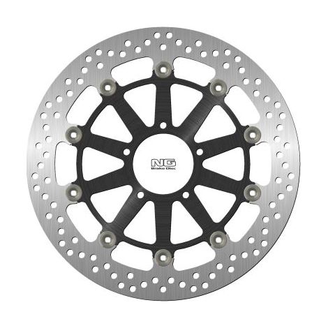 Disco de freno delantero Ducati de 320 mm para Monster/Panigale 2006-2019, aluminio.