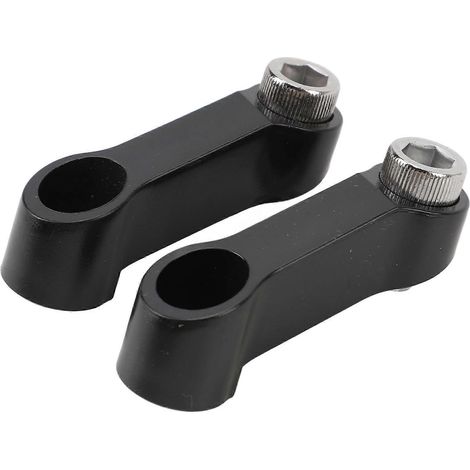 Adaptateur de rétroviseur améliorant la visibilité, rehausseur de fixation pour moto, résistant aux chocs, filetage M10x125, compatible avec les modèles XSR 155, 700 et 900 d'Aprilia SR. (1/5)