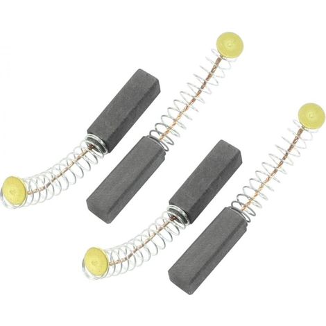 Mapa de abastecimiento Escobillas de carbón de 6 mm x 6 mm x 20 mm para motor eléctrico genérico, 100 unidades
