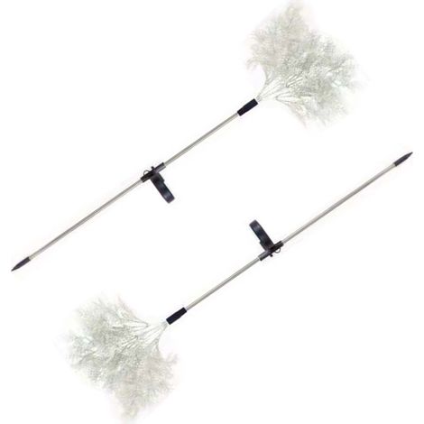 Lot de 2 guirlandes lumineuses solaires rouges pour jardin, terrasse et allées.-AquaForge (1/5)