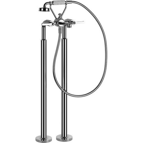 Gessi Venti20 Fertigmontageset Wanne/Dusch-Einhebelmischer, mit