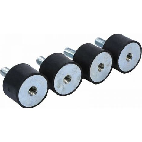 4x M8 Supports en Caoutchouc Amortisseurs Anti-Vibration Silent block Bobbins(VD3020 M823) (1/5)