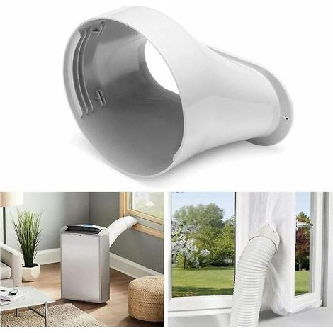 Kit d'interface de plaque d'adaptation pour tuyau de climatiseur de fenêtre de 15 cm (1/5)