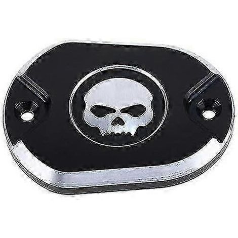 Bouchon de réservoir de liquide de frein avant pour moto, accessoire unique compatible avec Harley Davidson XLH, XL 883, Iron 1200 et Sportster. (1/5)