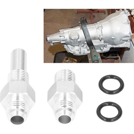 Adaptateur de refroidisseur de transmission, raccords avant/arrière -6AN, pour GM 4L80E LS1 LM7 LQ4 LS6 L59 LQ9 LR4 (1/5)