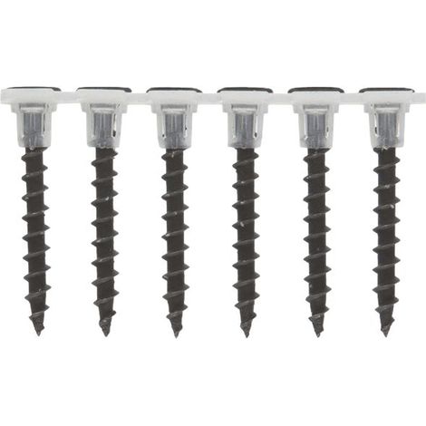 Güde Gipsplattenschrauben Magazinstreifen mit Grob-Einganggewinde 3,9x30 mm (1/4)