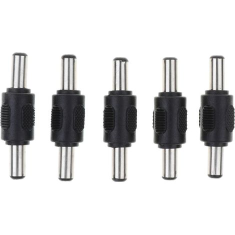 Kunststoff + Nickel RCA-Stecker/Stecker Videoadapter-Kupplungsstecker (1/5)
