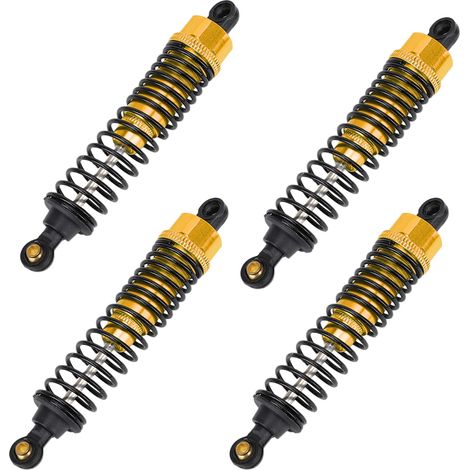 Stück Stoßdämpfer aus Metall für RC-Offroad-Fahrzeuge, passend für HSP 106004 ferngesteuerte Autos (Gold) (1/5)