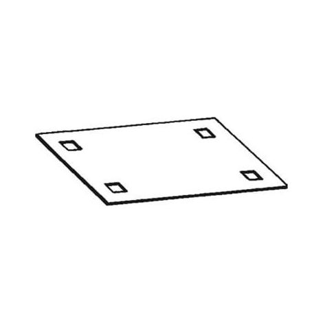 EH Plaque inférieure pour EH3 et EH6 DIN 3 4TBE843303C0100 ABB 843303