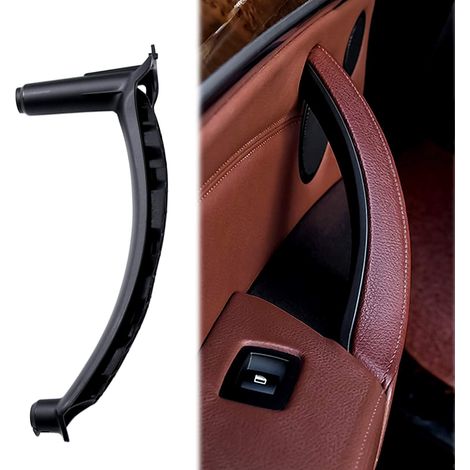 Compatible avec Poignee BMW X5 E70 2008–2013, X6 E71/E72 2008–2014 Poignée de Porte Intérieur Gauche X5 E70 Poignee de Portes Passager X6 E71/E72 Poignée Porte -Noir (1/5)