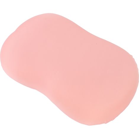 Oreiller cervical en mousse à mémoire de forme, doux comme un ventre de chat, avec housse amovible et lavable, rose. (1/5)
