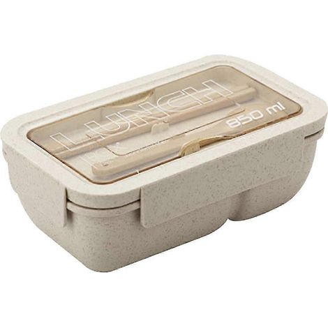 Boîte à lunch micro-ondable pour pique-nique, contenant pour fruits et légumes, idéale pour les enfants et les adultes. (1/4)