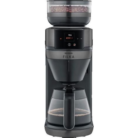 Séverin Filka 2.0 Kaffeemaschine schwarz Edelstahl 2 Liter (1/4)
