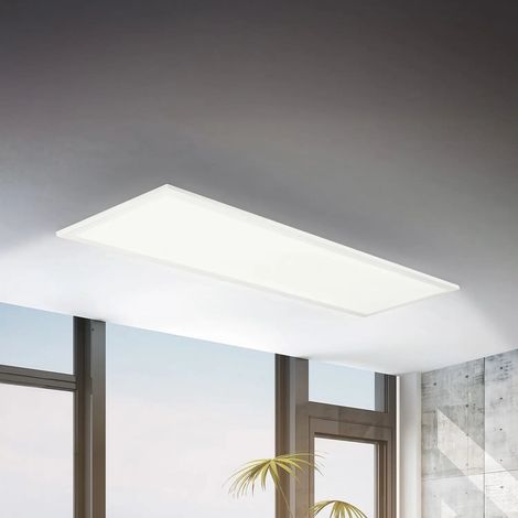 [GEBRAUCHT] B-Ware Briloner Deckenleuchte Panel Leuchte Led Simple Weiß 100 Cm 25 Cm 4000 K Ip44