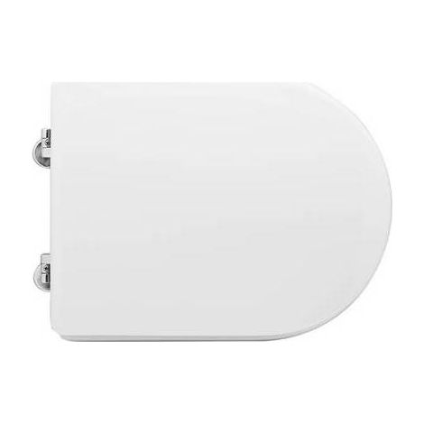 SEDILE WC PER VINCENTI VASO TIPO FORMA 7 Misura: Bianco - Cerniere A passanti