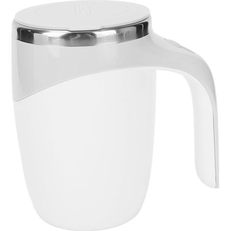 Tasse auto-mélangeuse électrique, gobelet rotatif magnétique automatique en métal pour café et lait (1/5)