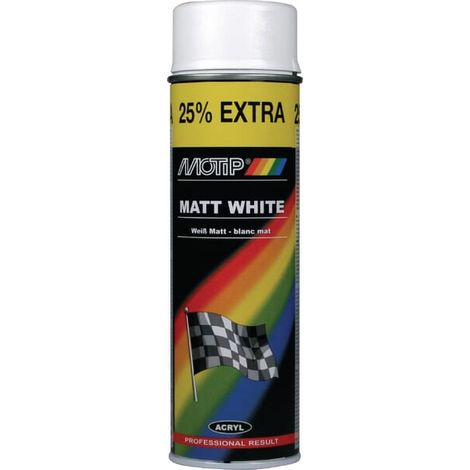 Vernice acrilica Rally, bianco opaco 500 ml 04002PLMOT (1/3)