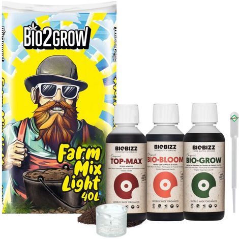 Bio2Grow Erde Basic Set – Universelles Pflanzsubstrat (1/5)