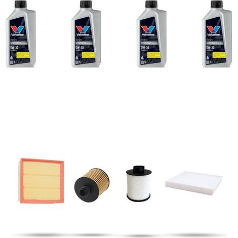 Kit tagliando 4 FILTRI e 4L OLIO compatibile con Suzuki S-Cross 1.6 DDIS 88kw dal 2013 (1/5)