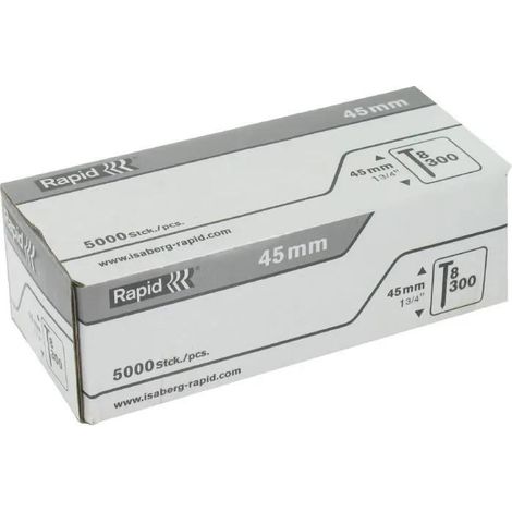 Nägel rapid verzinkt Nr 8 45 mm Box 5000 Stück