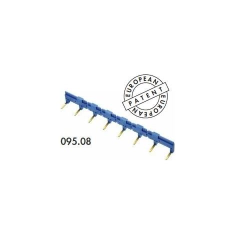 Connettore a 8 terminali per 95 prese e moduli 48/49 095.08