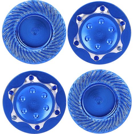Stück 21 mm/0,8 Zoll Felgenmuttern aus Aluminiumlegierung, staubdicht, für AGAMA 1/8 RC-Car, dunkelblau (1/5)