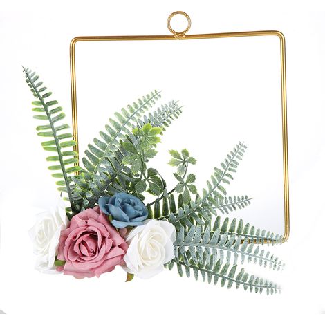 Couronne de Fleurs Artificielles pour Décor Murale, Plafond, Mariage et Cérémonie (SPH-5637) (1/5)