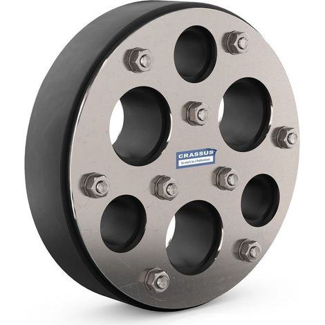 CR Pressd. Type M, DN200, 3x0-32 mm + 3x0-50 mm jusqu'à 2,5 bar, joint : 30 mm, EPDM / V4A