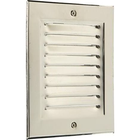 Vigor-Blinky Portine Ventilazione Inox senza Tapparella 40 130x130 mm