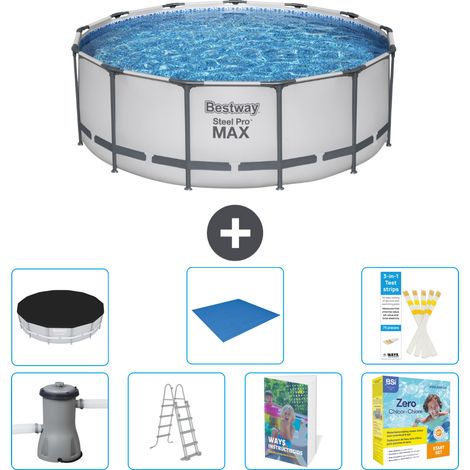 Bestway Steel Pro MAX Rund - 427x84 cm - 8-teilig S546