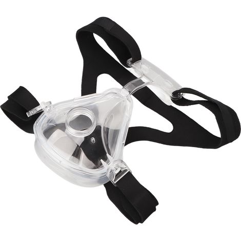 Masque de ventilation universel avec couvre-chef ajustable, compatible avec tous les ventilateurs. (1/5)