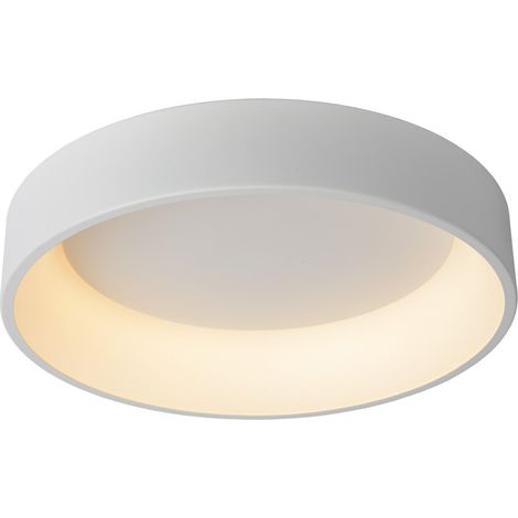 LUCIDE TALOWE LED - Plafonnier - Ø 60 cm - LED Dim. - 1x42W 3000K - Blanc (1/5)